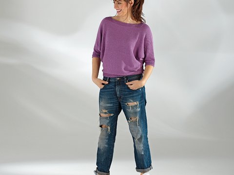 Strickanleitung Damenpullover "Amazonas" 757271