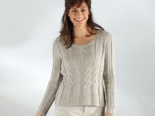 Strickanleitung Damenpullover "Melazzo" 757219