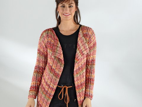 Strickanleitung Damenjacke "Messina" 757263