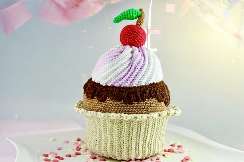 Cupcake Set - Häkelanleitung