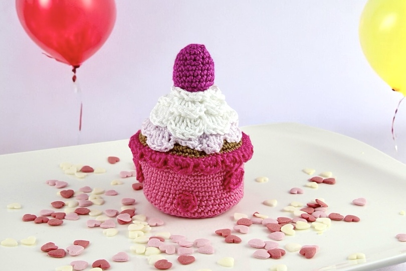 Cupcake Set - Häkelanleitung