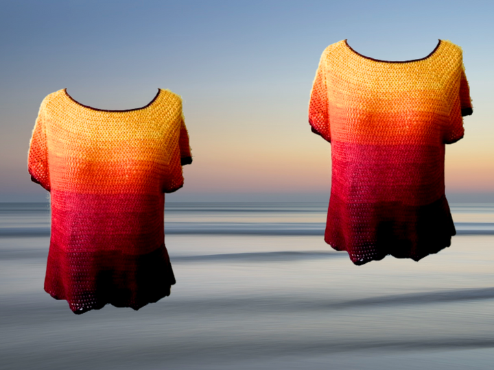 Sandaun Women's Crochet Pullover Pattern