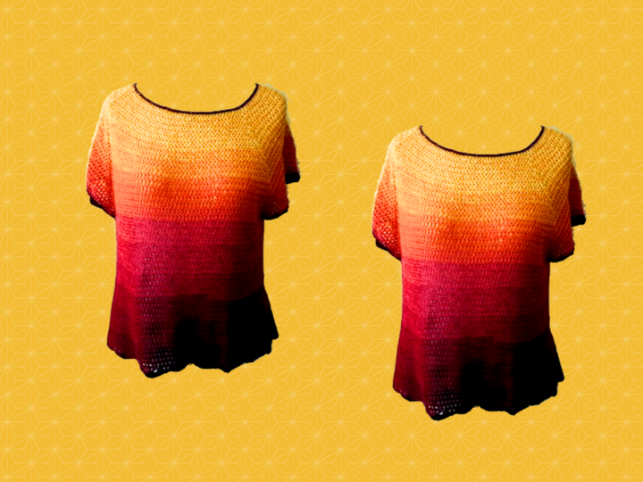 Sandaun Women's Crochet Pullover Pattern