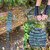 Hat, scarf and fingerless gloves set "Emmental", 3 knitting patterns