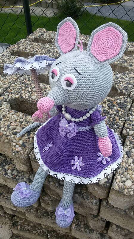 Häkelanleitung Madame Maus - Bild 2