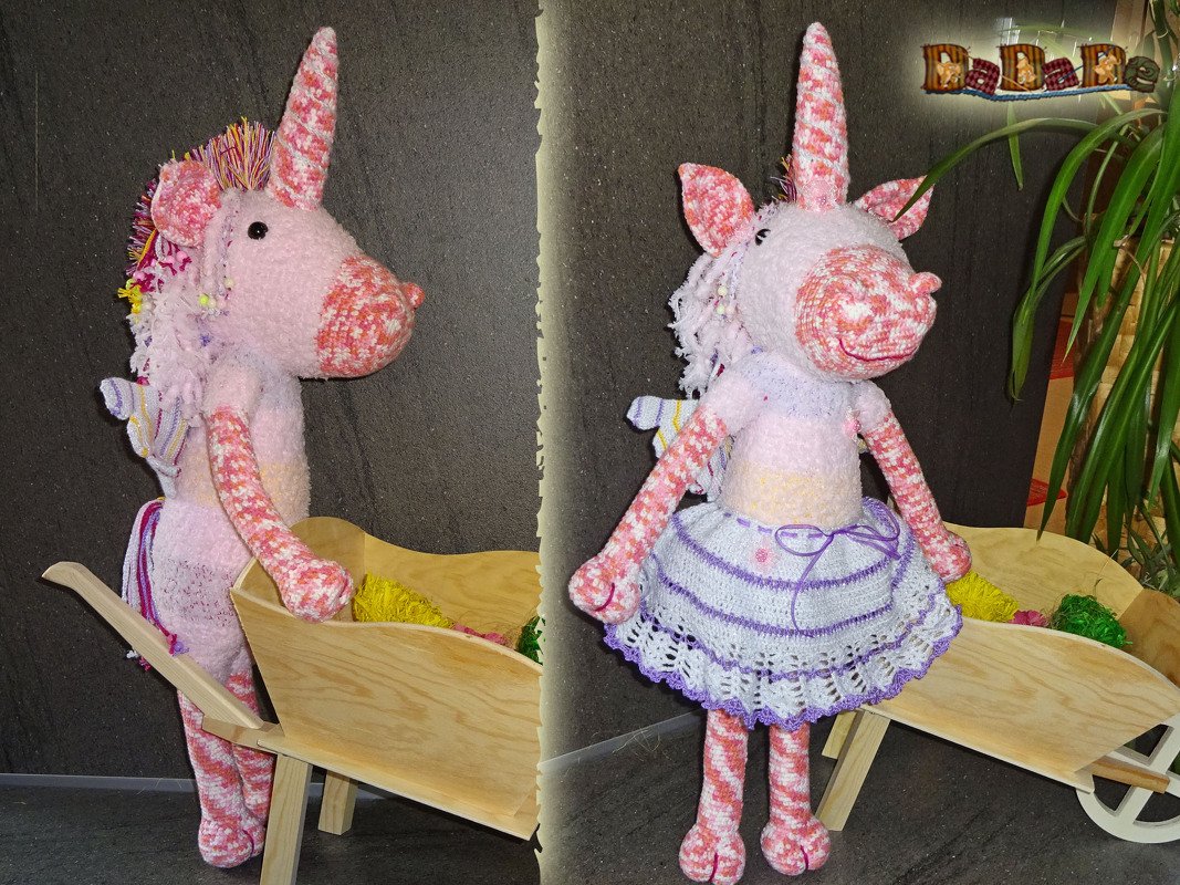 Pegasus, Einhorn Flytzi, für jede kleine Prinzessin, Häkelanleitung von DaDaDe - Bild 6