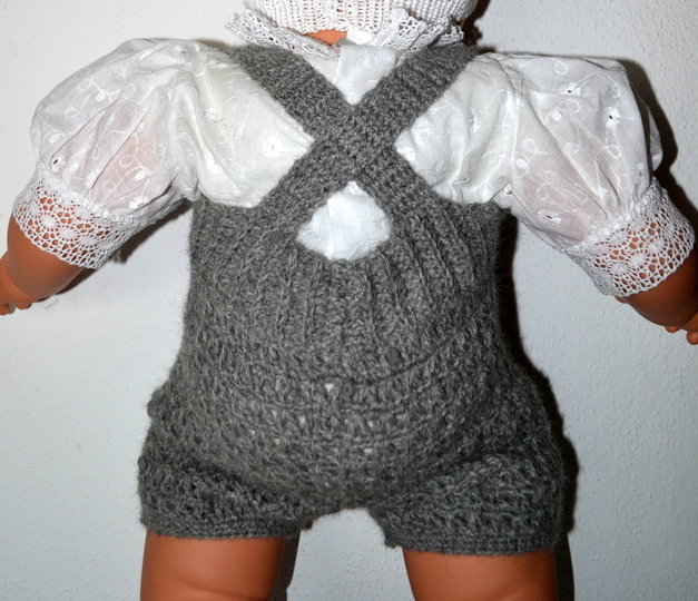 Kinder Trachtenhose in 4 Größen * Häkelanleitung