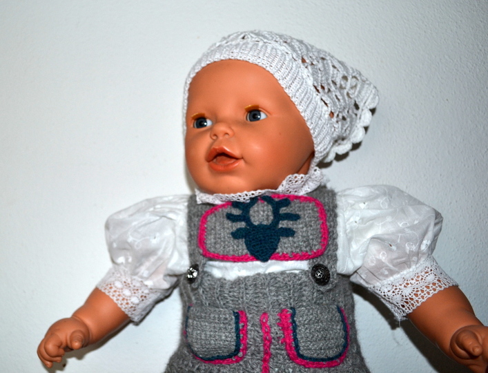 Kinder Trachtenhose in 4 Größen * Häkelanleitung