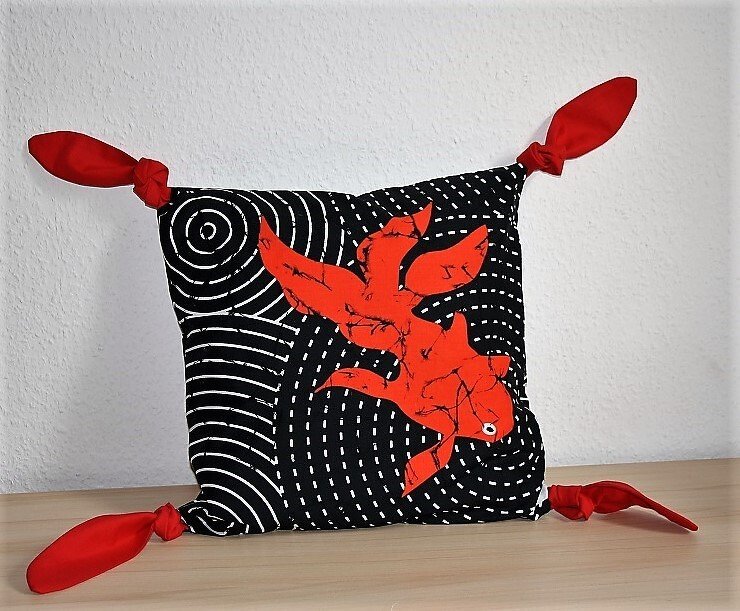 Kissenhülle mit Zipfelchen