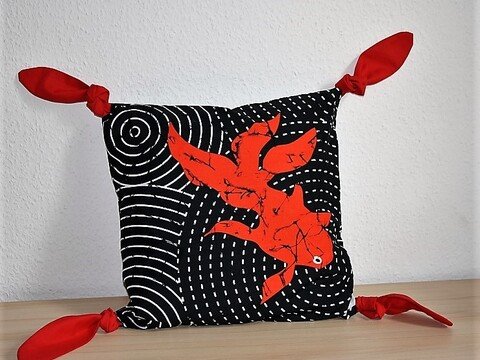 Kissenhülle mit Zipfelchen