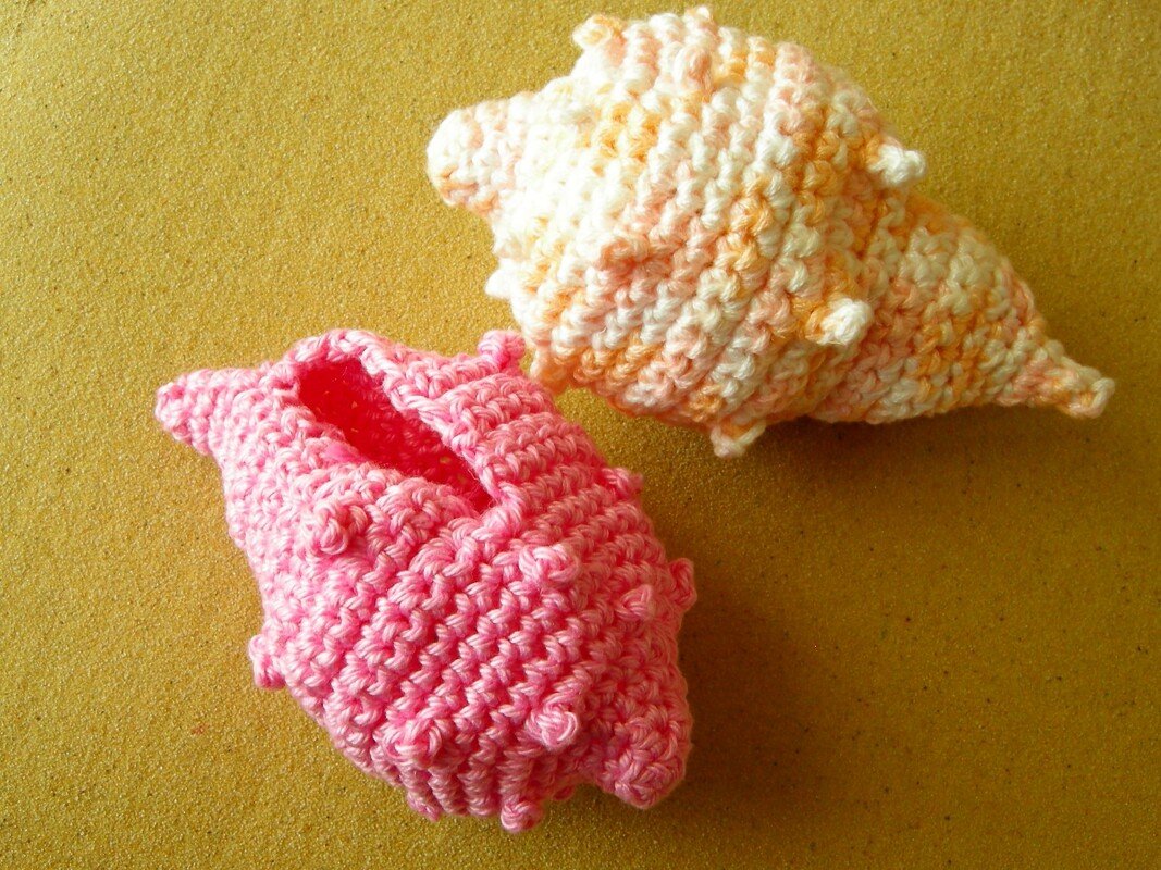 Häkelanleitung Muscheln (3 Modelle) - Bild 3