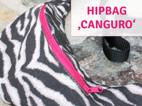 E-Book Nähanleitung | Gürteltasche Hipbag Canguro