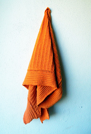 Brioche shawl knitting pattern "No Purl Nonchalant"