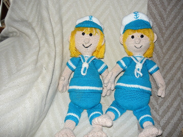 Häkelanleitung Matrosenjunge Otto