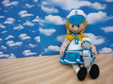 Häkelanleitung Matrosenmädel Jette