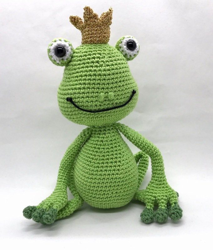 Frosch Zabo, Häkelanleitung - Bild 2