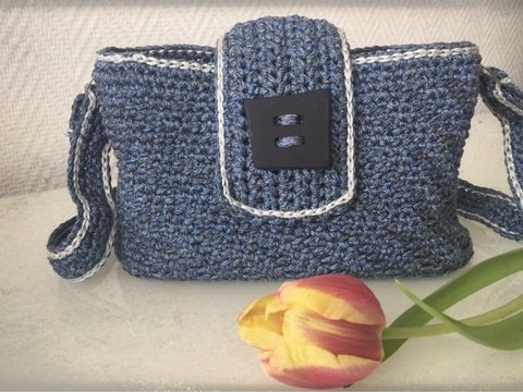 Häkelanleitung Tasche "Klein aber Fein"