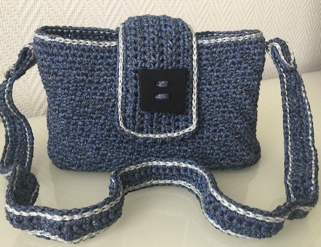 Häkelanleitung Tasche "Klein aber Fein" - Bild 4