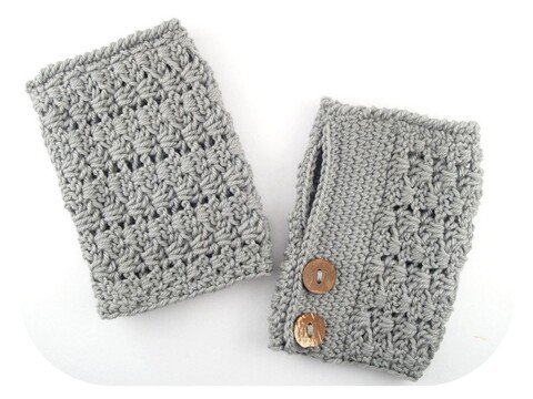 Häkelanleitung Pulswärmer / Armstulpen (individualisierbar)