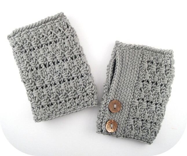 Häkelanleitung Pulswärmer / Armstulpen (individualisierbar)