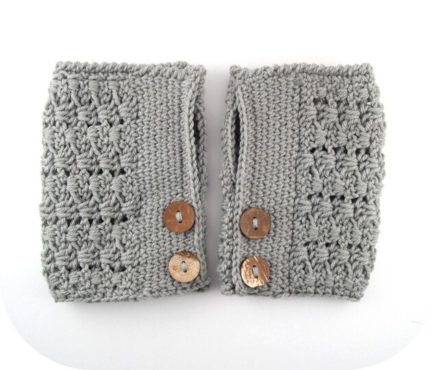 Häkelanleitung Pulswärmer / Armstulpen (individualisierbar)