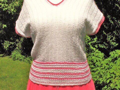 Strickanleitung für luftig-leichten Sommer-Top