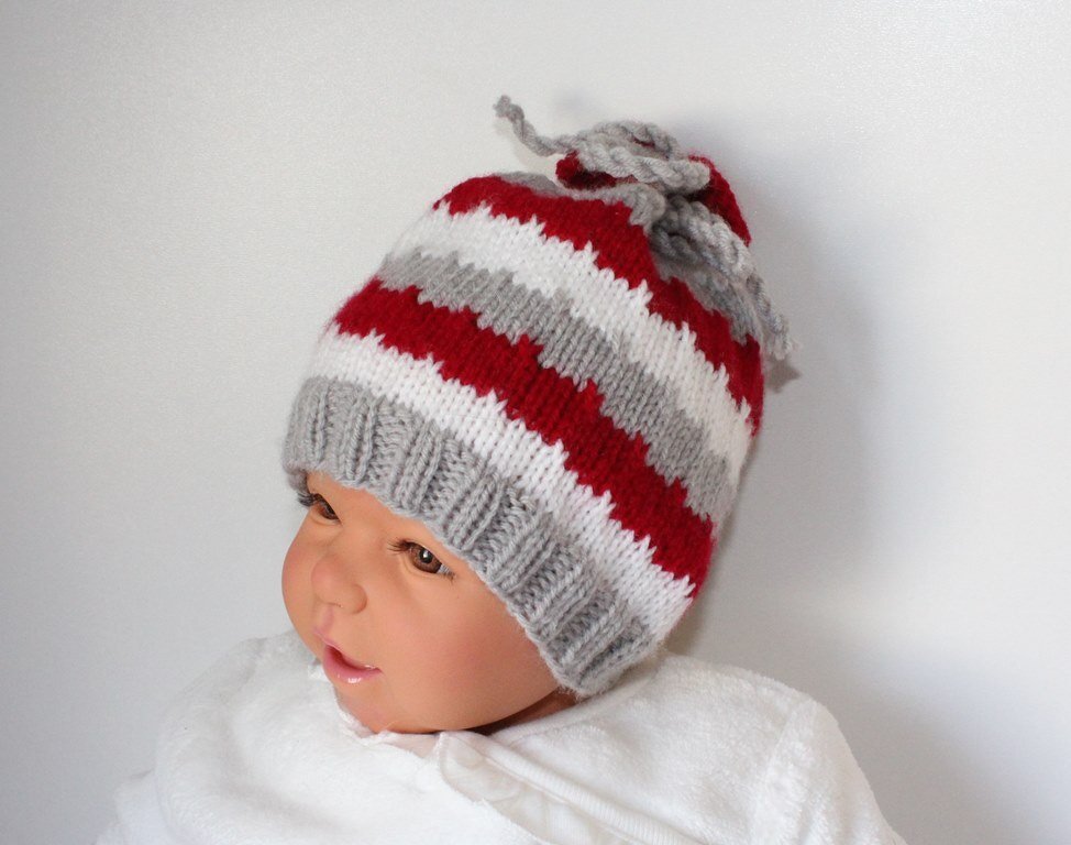 Strickanleitung Baby-Set, Schlafsack, Mützchen, Flaschenwärmer, 0 - 12 Monat - Bild 6