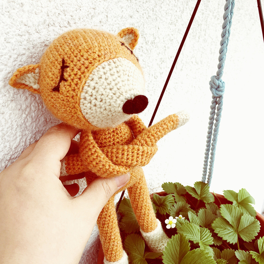 The Nonos - Rudy Refuse - Amigurumi Fuchs Puppe - Häkelanleitung