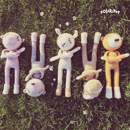 The Nonos - Rudy Refuse - Amigurumi Fuchs Puppe - Häkelanleitung