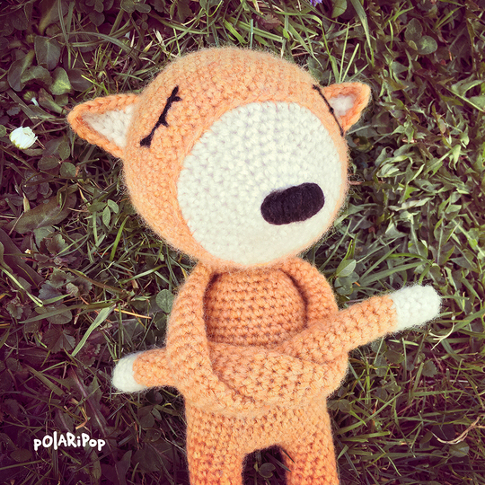The Nonos - Rudy Refuse - Amigurumi Fuchs Puppe - Häkelanleitung