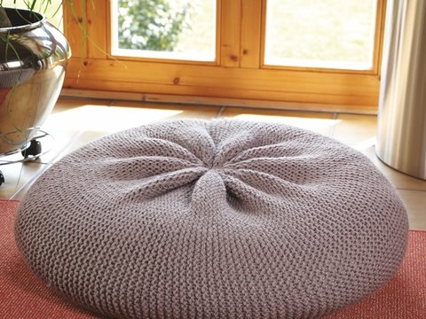 Strickanleitung Kissenbezug "Capri" 754123