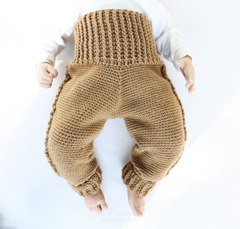 warm pants for babies/ children  “Village”,  size 0 m.-4 y. - Image 3