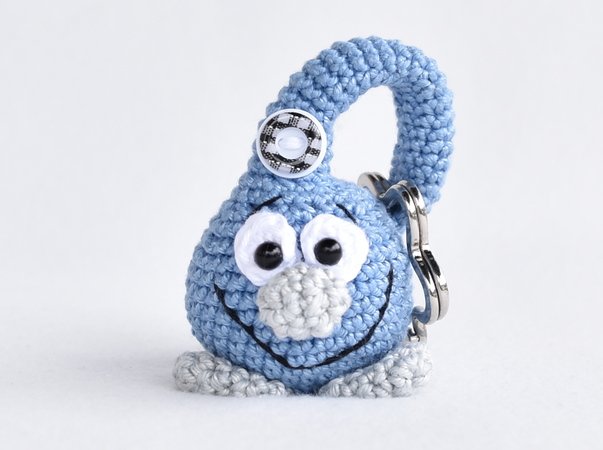 Crochet Pattern - Key chain Tröpfli