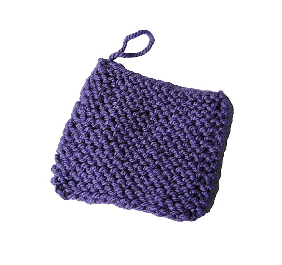 Strickanleitung Waschlappen grobstrick Baumwolle- perfekt für Anfänger