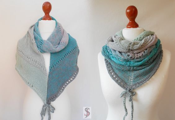 Vario-Loop stricken mit 1 Woolly-Hugs-Bobbel-Cotton mit Veronika Hug - Bild 2