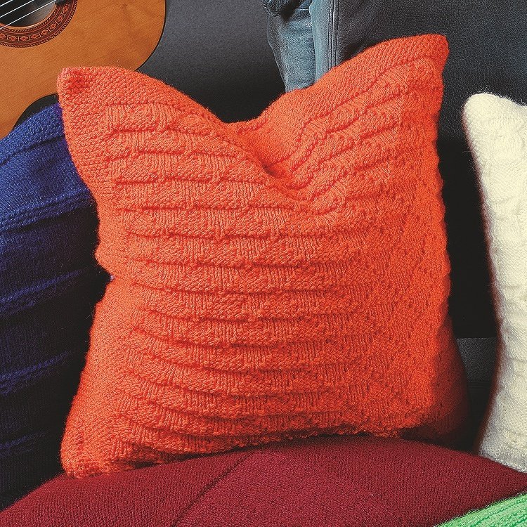 Strickanleitung Kissenbezug "Capri" 755040