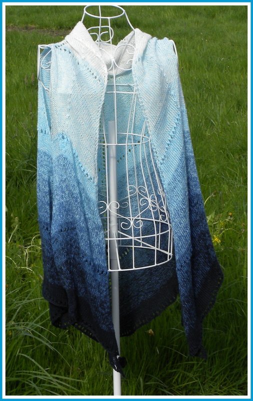 Tuchweste Orkan mit 1 Woolly Hugs Bobbel-Cotton stricken