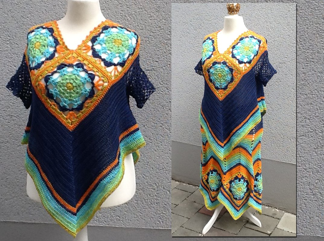 sommerliche  Snappy Tunika