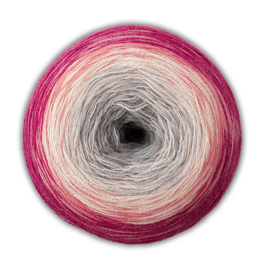 Seelenwärmer BUTTERFLY gehäkelt aus 2 Woolly Hugs BOBBEL-MERINO