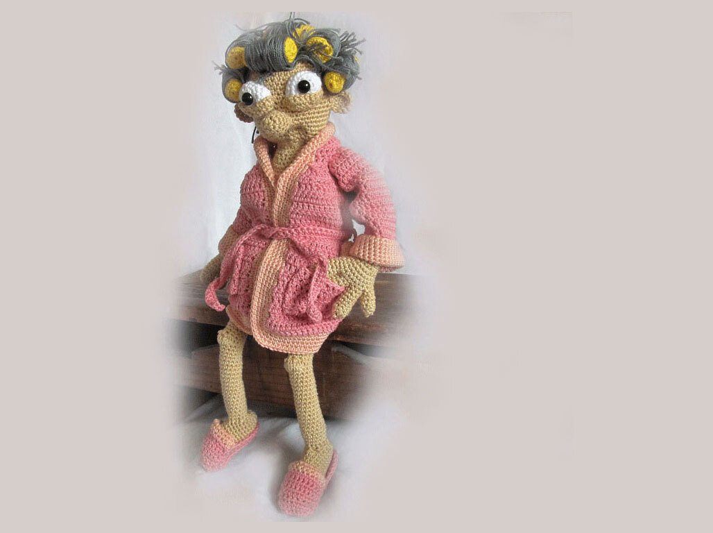 Goldenes Mädchen Granny