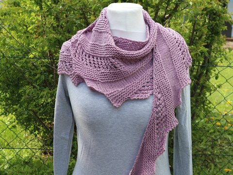 Strickanleitung Drachenschwanz "Zick und "Zack"