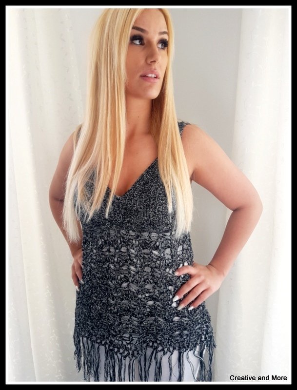 Häkeltop "Spotlights"  - alle Größen - - Bild 2