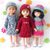 Knitting pattern for Dress and Hat for Paola Reina doll (12
