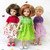 Knit and sew dress pattern for Paola Reina doll and Corolle Les Cheries doll.