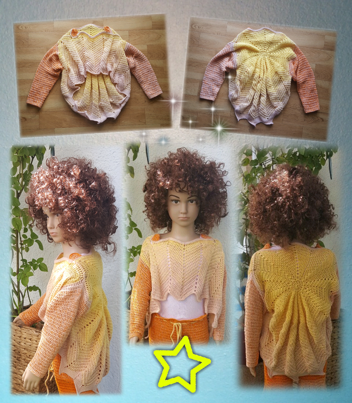 Sommer Sternen Pullover "Stella"