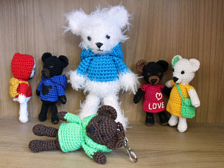 Crochet Pattern: Cheeky Teddy Gang