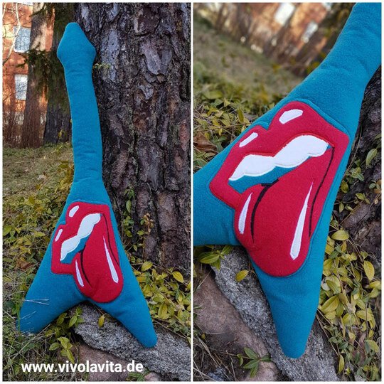 Nähgitarre ~ Gitarre nähen ~ Schnittmuster und Nähanleitung