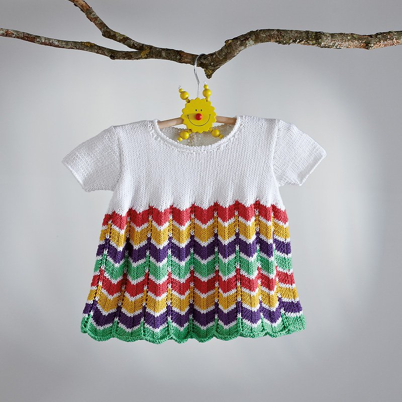 Strickanleitung Kinderkleid "Macau" 756271