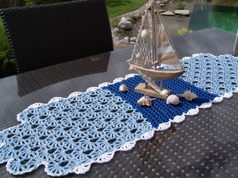 Tischläufer / Deckchen Ocean
