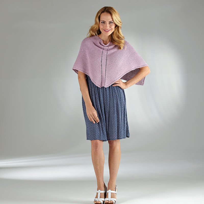 Strickanleitung Poncho / Cape "Amazonas" 756277